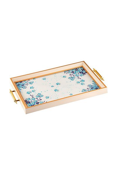 Glore A08-006 Safire Framed Tray 31X46Cm 82560 Akyüzhome
