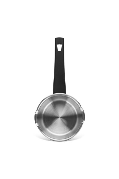 Fissman Saucepan with Pouring Spout 1.5L, Stainless Steel Saucepan 16x8.5cm Dione Series