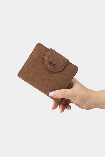 Grande 2818 Model Genuine Leather Women's Wallet - Flother Camel