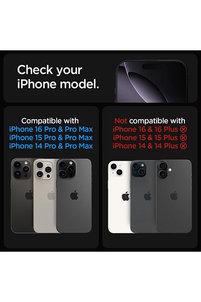Spigen GLAStR EZ-Fit Optik PRO  Lens Protector for iPhone 16 Pro Max - Natural Titanium 2 Pack