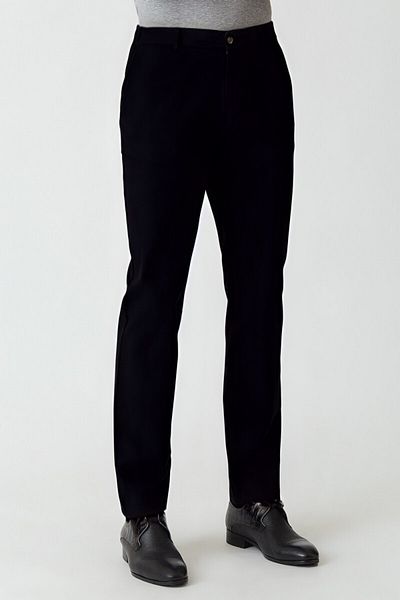 BayBayan Ανδρικό υφασμάτινο σχολικό παντελόνι Lycra Casual και Λυκείου