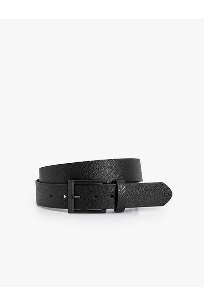 Koton Curea aspect piele cu cataramă metalică