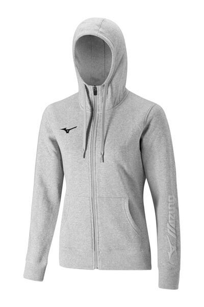 MIZUNO Hanorac de damă cu glugă gri