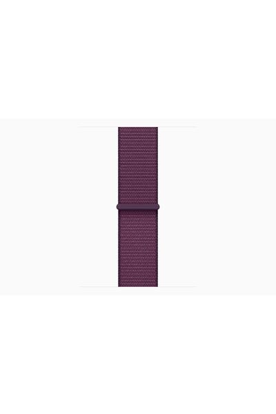 Apple Watch Series 10 GPS + Cellular 46mm Rose Gold Aluminium Case with Plum Sport Loop