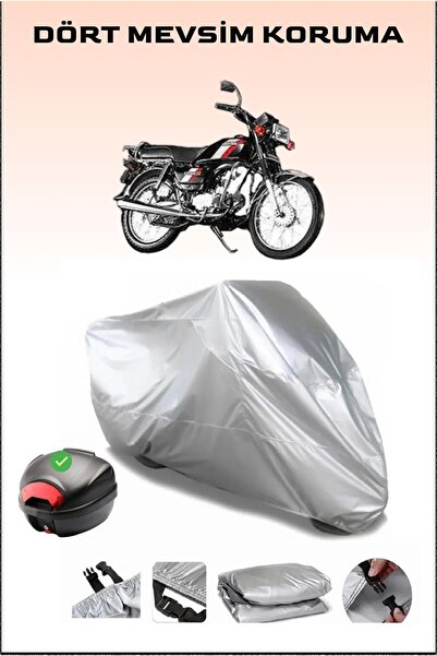 Breen Honda Hero 100 - حقيبة خلفية مقاومة للماء ومتينة من القماش المشمع للدرا...