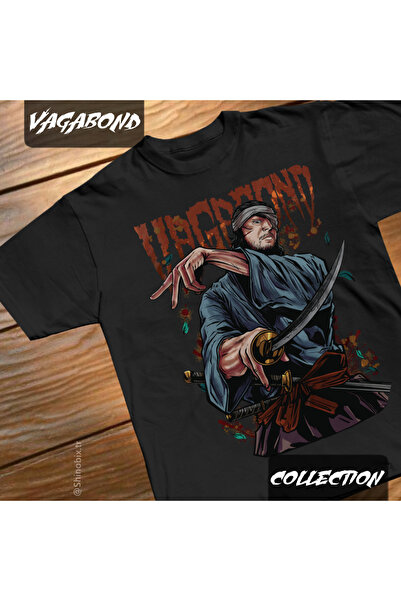 SHINOBIX Vagabond Anime / Manga Miyamoto Musashi Shinmen Takezo Oversize T-Shirt