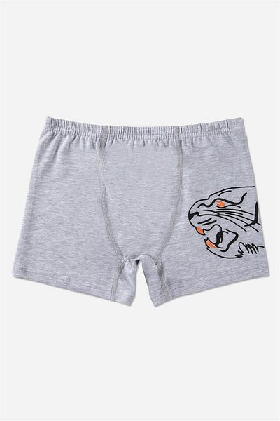 BAYKAR Boy's Cotton Tiger με σχέδιο Lycra Boxer 3 Pack 3917 Μαύρο