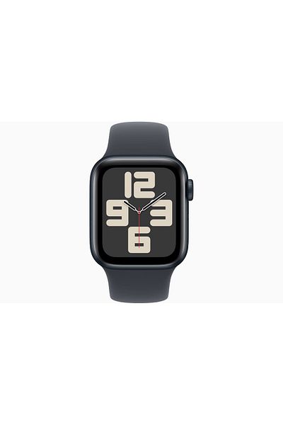 Apple Watch SE GPS + Cellular 44mm Midnight Aluminium Case with Midnight Sport Band - S/M