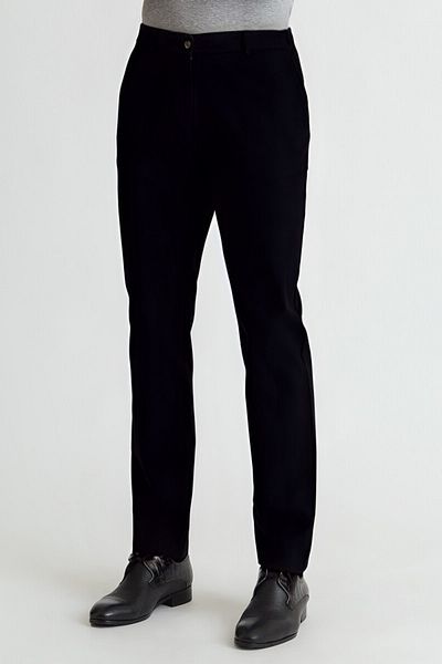 BayBayan Ανδρικό υφασμάτινο σχολικό παντελόνι Lycra Casual και Λυκείου