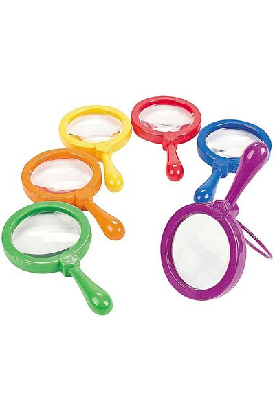 Learning Resources Primary Science Jumbo Magnifiers Set of 6-LER2774