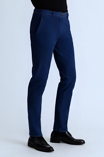 BayBayan Men's Lycra Comfortable Stretchy Quality Trend Fabric School Pants
