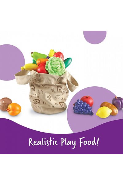 Learning Resources New Sprouts Fruit and Veg Tote-LER9722