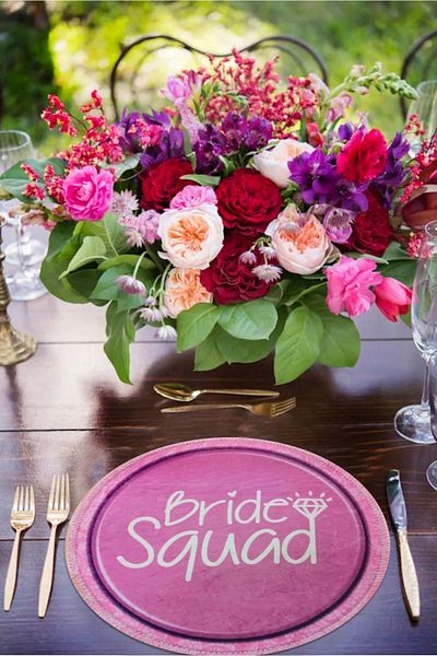 Egebella Set of 2 Bride to Be - Bachelorette - Bride - Wedding Themed American Service - Supla