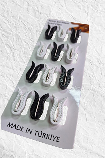 Kent Pazarı 12 τμχ Κλιπ μαντίλι μοντέλο Tulip Κλιπ τουρμπάνι Κλιπ σάλι - Κλιπ μαντίλι