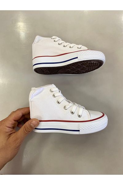 Starme store Pantofi sport ortopedici de zi cu zi Cnvs de in alb