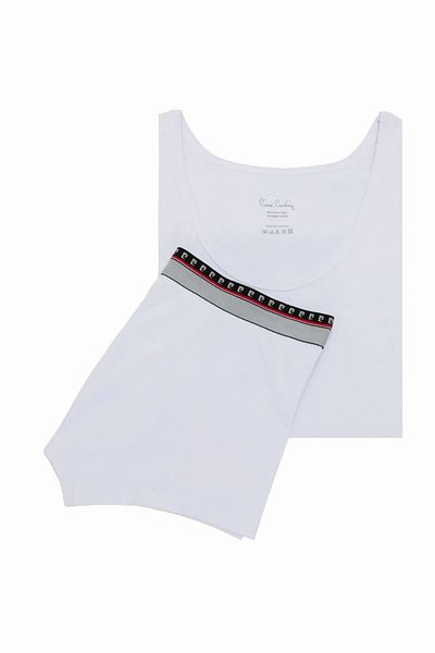 Pierre Cardin Men's Cotton Undershirt & Boxer Laundry Set Th.Clvr.150Pcvr