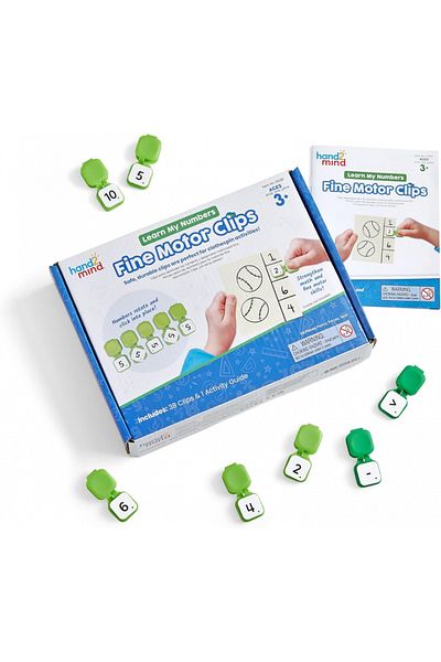 Learning Resources مشابك تعلم الأرقام الخاصة بي - 95381