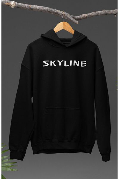 Fuddy Moda R34 Skyline Gt-R Themed Unisex Oversize Hooded Sweatshirt