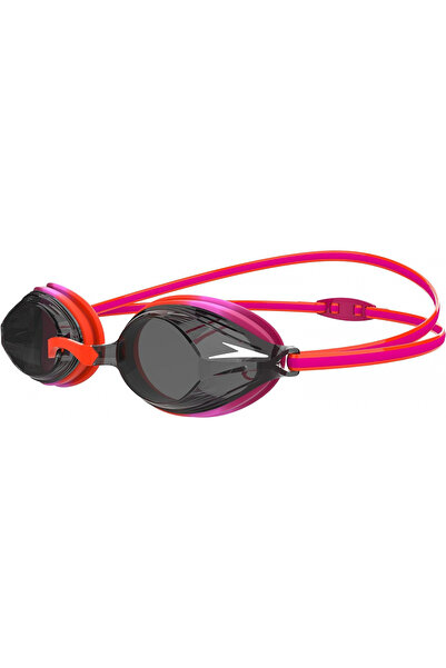 SPEEDO Unisex Adult Junior Vengeance Swimming Goggles, Electric Pink/Salso/Flamingo/Smoke, One Size