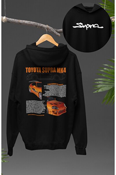 Fuddy Moda Supra MK4 Oversize kroj Sa kapuljačom dukserica - unisex trkački a...