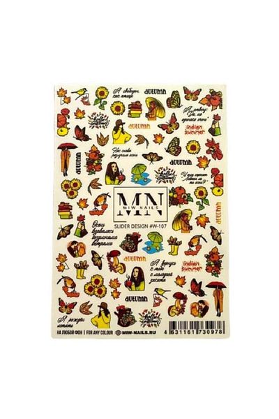 Mia Professional Sticker Mn W-107