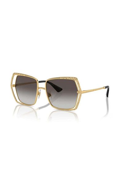 Dolce&Gabbana Dolce & Gabbana Woman Butterfly Sunglasses- Dg 2306 - Lense Size:55mm - Gold
