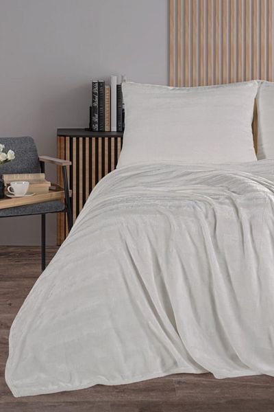ZEBRA CASA Cozy Double Blanket Set