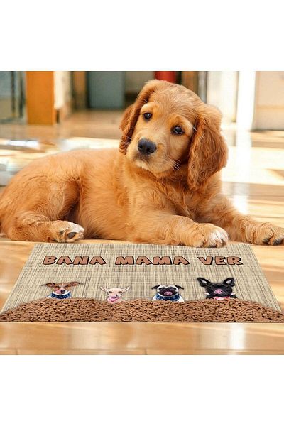 Egebella Multi-Purpose Non-Slip Mat - Food Placemat, Cat Dog