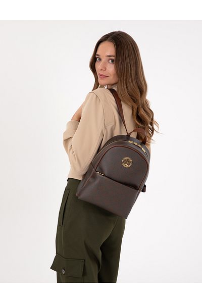 Pierre Cardin Brown Backpack 50303955 -Vr029