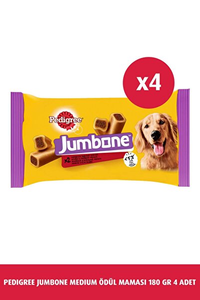 Pedigree Jumbone Sığır Etli Köpek Ödül Maması 180 G 4x