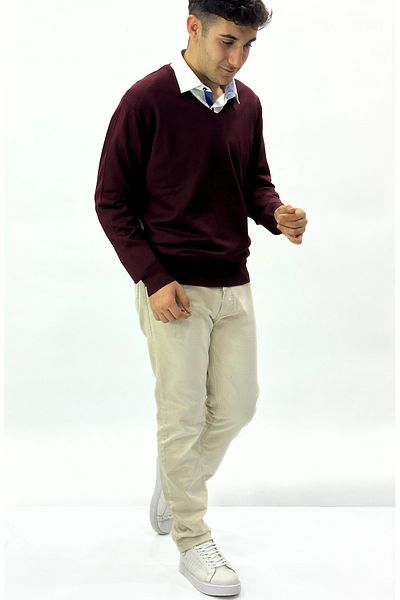 Beğen V-Neck Sleeve Sweater