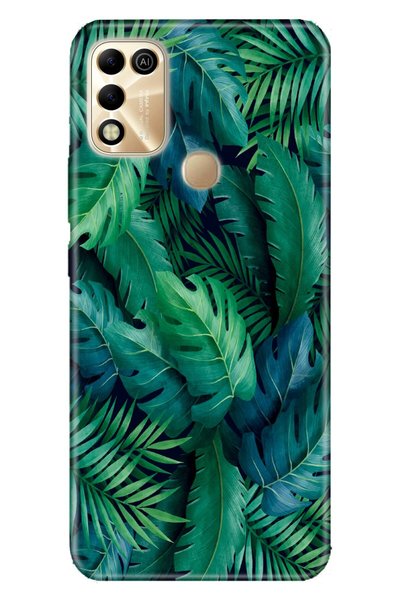 Cekuonline Infinix Hot 11 Play Case Silicone Moderna Illustrated Patterned Tr...