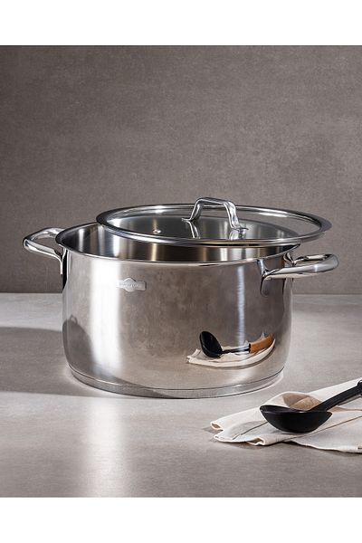 Madame Coco Nova Deep Pot - Steel - 26 cm