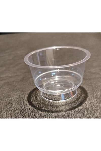 Trade Bazaar Magnolia Ice Cream and Pudding Dessert Appetizer Salad Presentation Bowl - Hard Plastic Mica