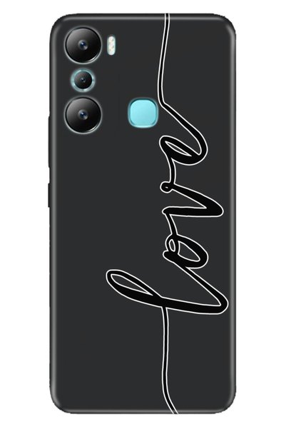 Cekuonline جراب Infinix Hot 20i من السيليكون بنمط صورة للأشعة فوق البنفسجية ب...