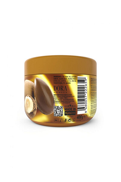 Black Red CLAY FACE MASK ARGAN 400 GR