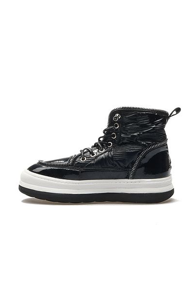 Guja Γυναικείες πέτρινες λεπτομερείς μπότες casual (36-40) 24k 23k321-7 Z Μαύρο