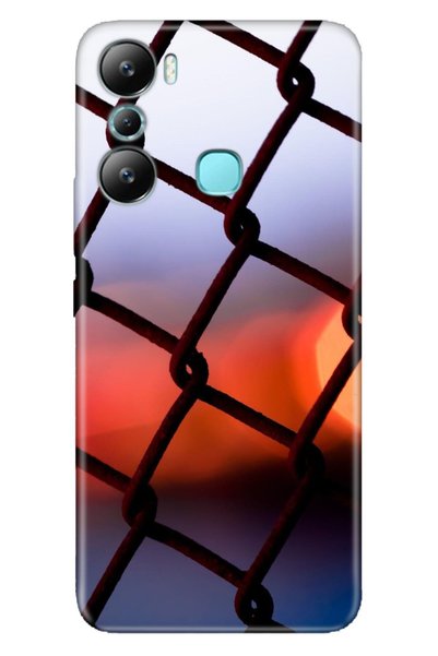 Cekuonline جراب Infinix Hot 20i مصنوع من السيليكون وغطاء للأشعة فوق البنفسجية...