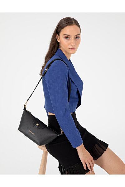 Pierre Cardin حقيبة كروس سوداء 50311188 -VR046