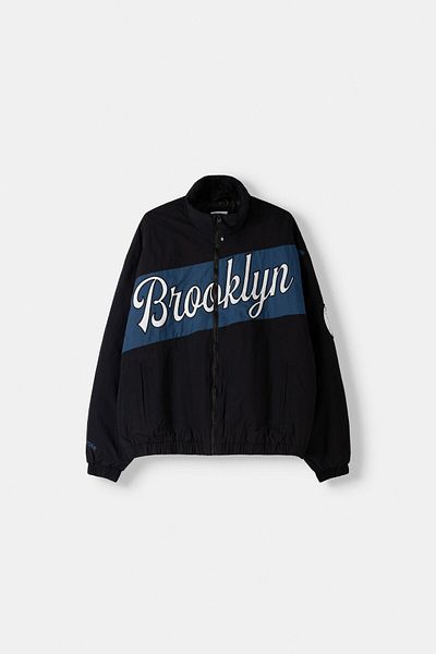 Bershka Baskılı şişme mont