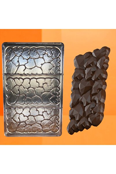Mouldland Polikarbon Kalp Tablet Çikolata Kalıbı 103.Gr ML-1023