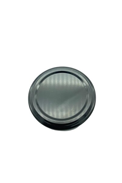 vipgross 53 MM TWİST-OFF SİYAH METAL KAPAK - 10 ADET (Basamaklı 15'linin 244 ...