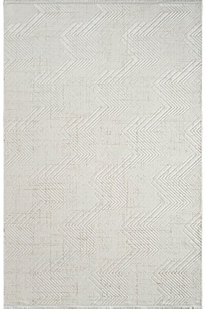ATLAS HALI Seren NF04A Krem Vizon Akrilik Yumuşak Dokulu Modern Halı Karademir Home