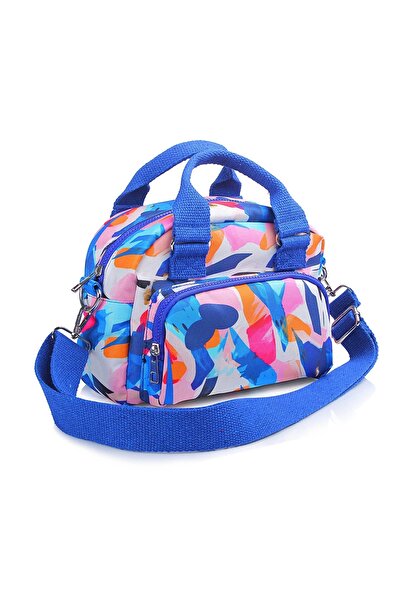 DysCase Kore Tarzı Crossbody, Desenli Kadın Omuz Çantası