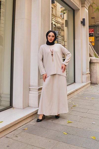 Berel Moda Σετ φούστας τουνίκ