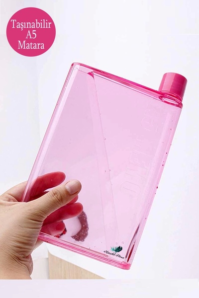 Maridet A5 Bottle Motivasyonel Su Matara Notebook Sporcu Suluk Su Matarası 35...