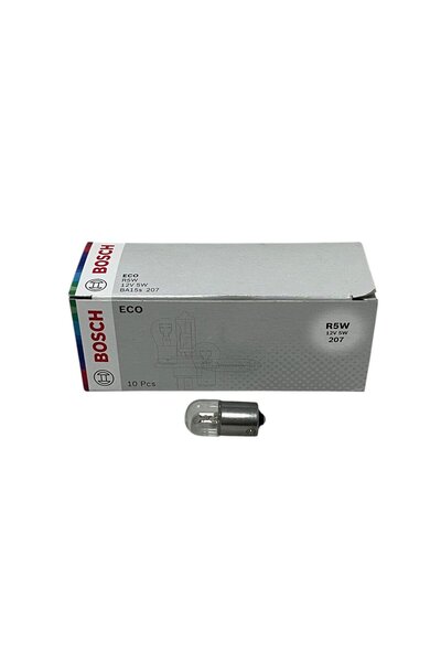 Bosch 12V R5W 5W 67 BA15S Büyük Geri Vites ve Park Ampulü 10 Adet