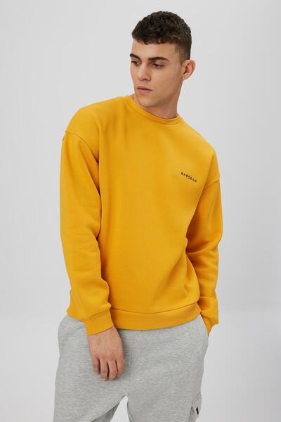 BABOKAH Bisiklet Yaka Oversize Fit Sweatshirt