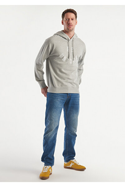 United Colors of Benetton Hanorac cu glugă cu imprimeu Melange Be Unique pent...