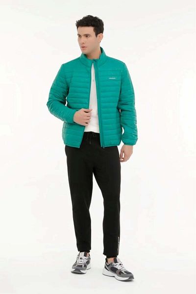 lumberjack ML STAR 1OW1000 4FX Λεπτό Φουσκωτό Μπουφάν - Πράσινο - M - ST07792